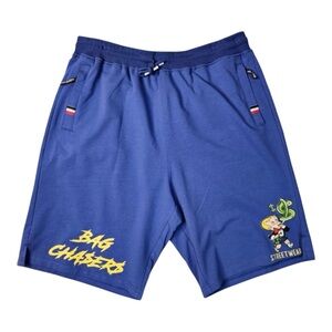 Sz 42 cotton shorts blue Richie